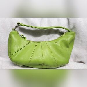 Lime Green Faux Leather Tommy Hilfiger Bag